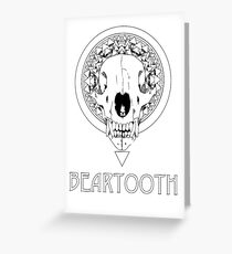 BEARTOOTH fan art Greeting Card