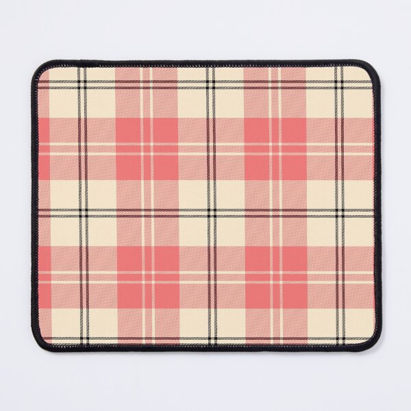 Item preview, Soft Warm Pink and Cream Plaid High Res 300 DPI designed and sold by MarikaJohnson.