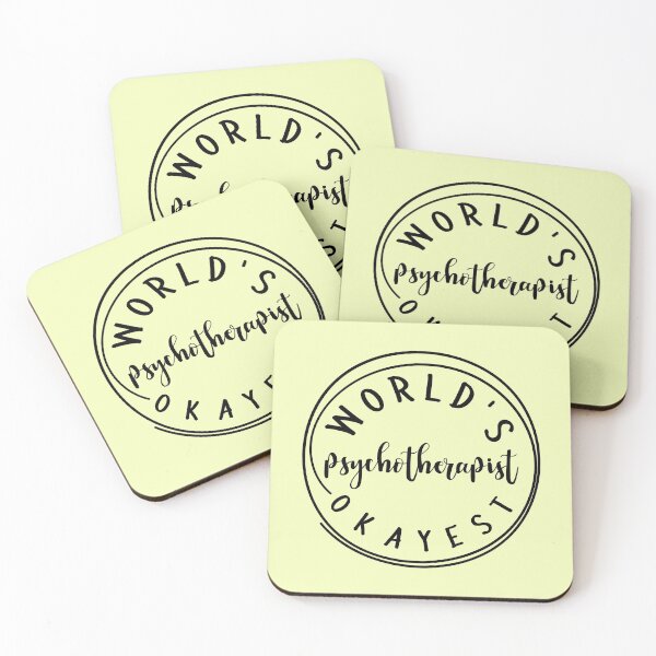 Item preview, World's Okayest Psychotherapist - Funny Psychoanalyst Shrink Gift designed and sold by mayamay0.