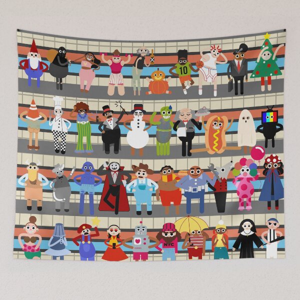 Item preview, Scrambled Subway designed and sold by charichamp.