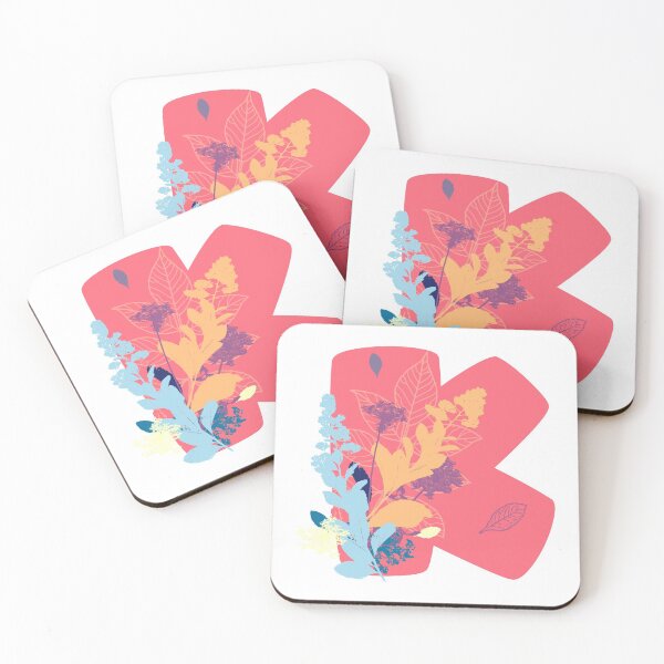 Item preview, Floral Monogram | Pink K designed and sold by MillwoodEngrave.