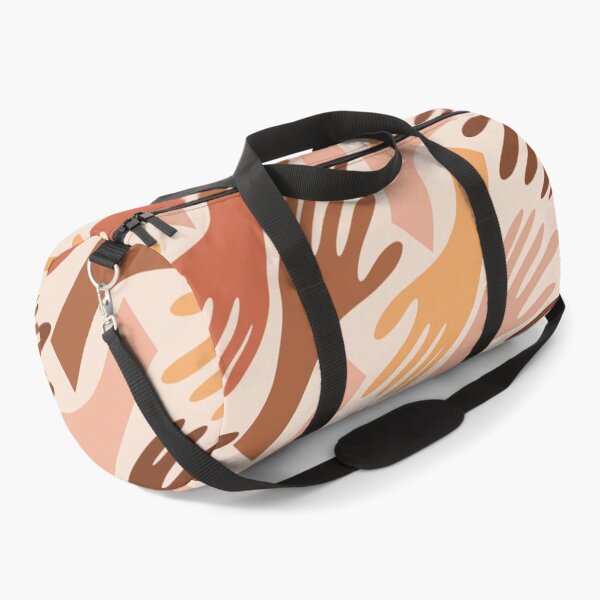 Item preview, Show of Hands Retro Modern Abstract Pattern in Skin Tones designed and sold by kierkegaard.