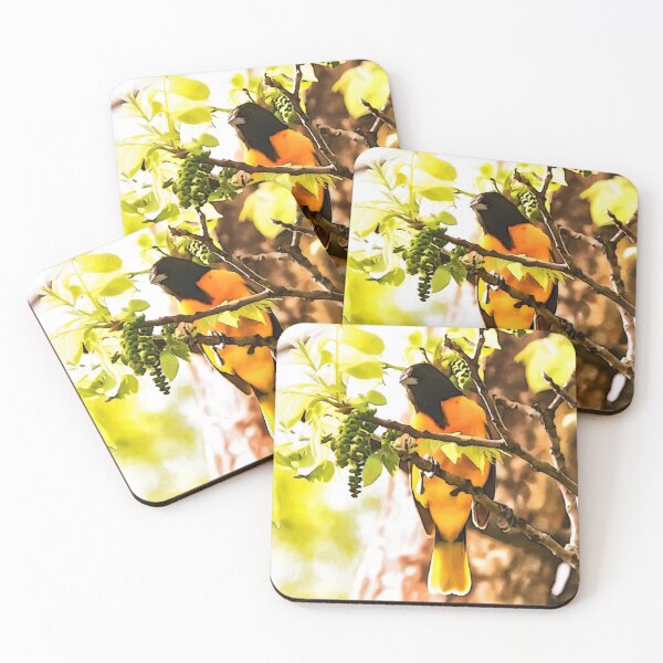 Item preview, Baltimore Oriole Digital Oil Painting designed and sold by Zurickdesigns.