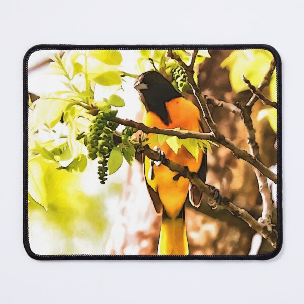 Item preview, Baltimore Oriole Digital Oil Painting designed and sold by Zurickdesigns.