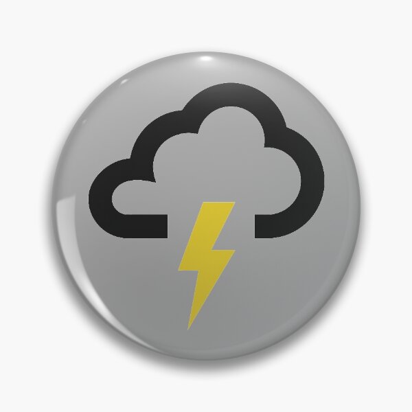 Item preview, Thunder Cloud Weather T-Shirt designed and sold by GeeksUnique.