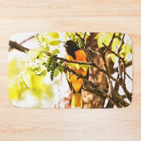 Item preview, Baltimore Oriole Digital Oil Painting designed and sold by Zurickdesigns.