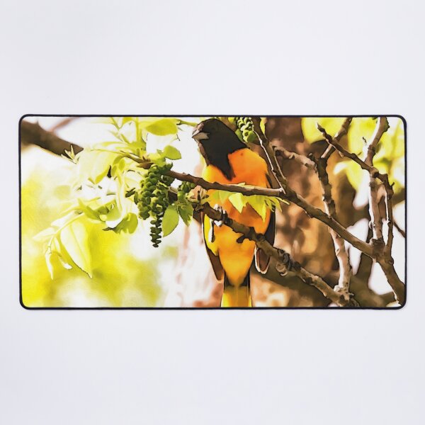 Item preview, Baltimore Oriole Digital Oil Painting designed and sold by Zurickdesigns.