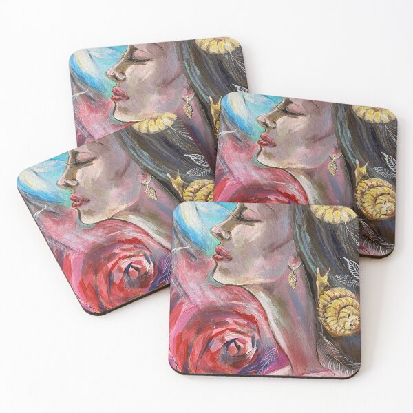 Item preview, THE GIRL WITH THE SNAILS designed and sold by Elena Reutova.