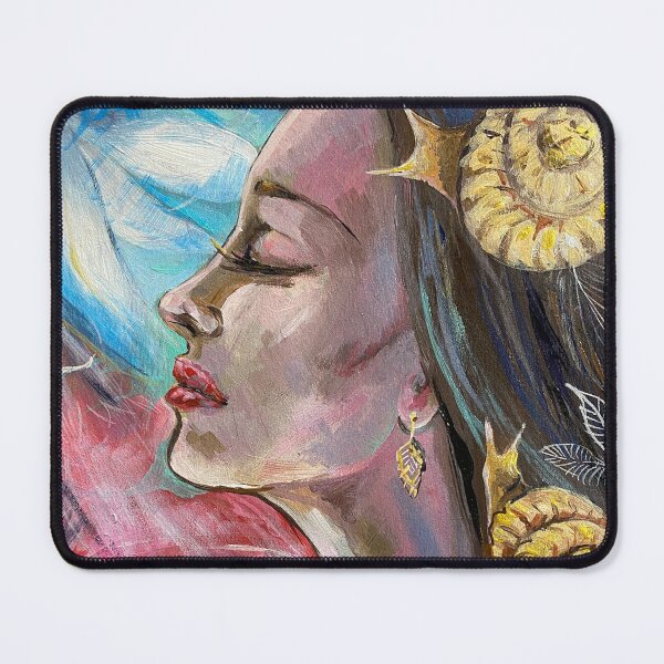 Item preview, THE GIRL WITH THE SNAILS designed and sold by Elena Reutova.
