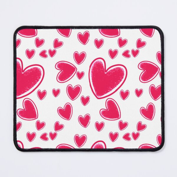 Item preview, RED WATERCOLOR HEART PATTERN designed and sold by DesignByColsby.