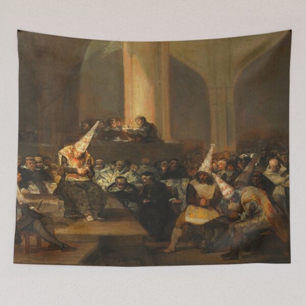 Item preview, Escena de Inquisición by Francisco de Goya (1808-1812) designed and sold by allhistory.