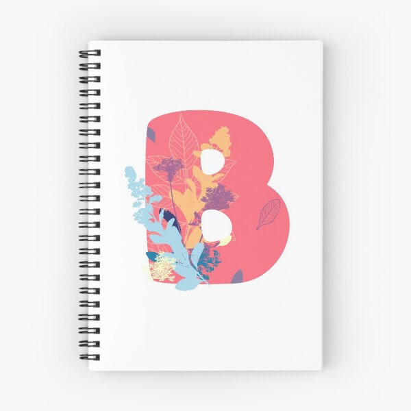 Item preview, Floral Monogram | Pink B designed and sold by MillwoodEngrave.