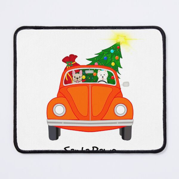 Item preview, Santa Paws Helpers with Christmas Tree designed and sold by Five O'clock Shirts.