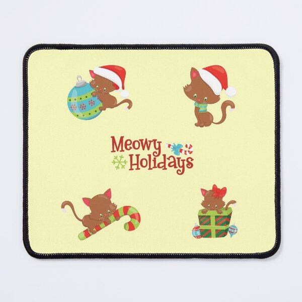 Item preview, Winter holiday/Christmas sticker pack - Meowy holidays designed and sold by Kidzz.