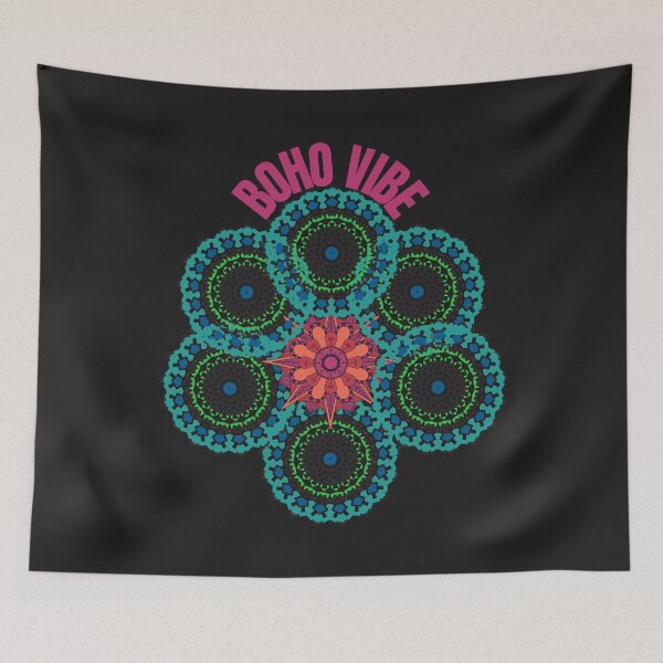 Item preview, BOHO VIBE DESIGN PURPLE AND BLUE FLOWER designed and sold by DoloresAlaire.