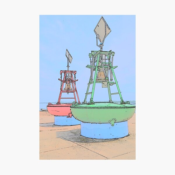 Bell Buoys Photographic Print