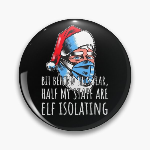 Item preview, Elf Isolating Funny Christmas Work Humour Graphic designed and sold by GO SHIRT-TEE.