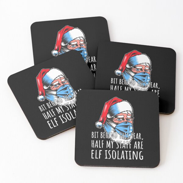 Item preview, Elf Isolating Funny Christmas Work Humour Graphic designed and sold by GO SHIRT-TEE.