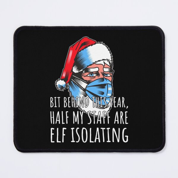 Item preview, Elf Isolating Funny Christmas Work Humour Graphic designed and sold by GO SHIRT-TEE.