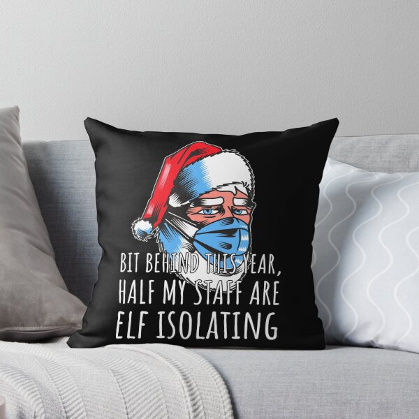 Item preview, Elf Isolating Funny Christmas Work Humour Graphic designed and sold by GO SHIRT-TEE.