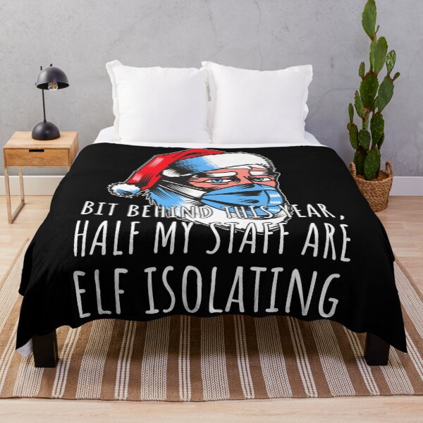 Item preview, Elf Isolating Funny Christmas Work Humour Graphic designed and sold by GO SHIRT-TEE.