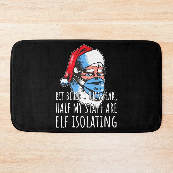 Item preview, Elf Isolating Funny Christmas Work Humour Graphic designed and sold by GO SHIRT-TEE.