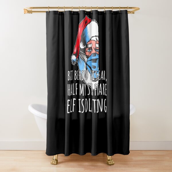 Item preview, Elf Isolating Funny Christmas Work Humour Graphic designed and sold by GO SHIRT-TEE.