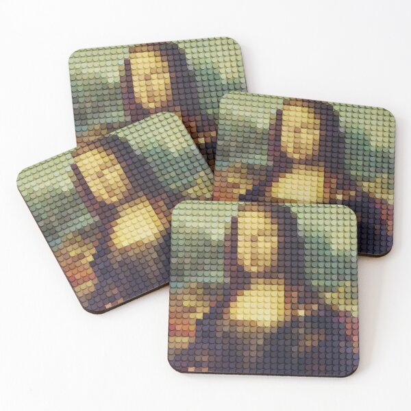 Item preview, Mona Lisa 3d Render Tiles Leonardo da Vinci Renaissance designed and sold by NamColors.