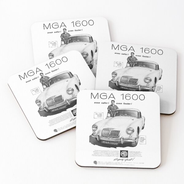 Item preview, Vintage MGA car advert, 1960 designed and sold by Random Railways.