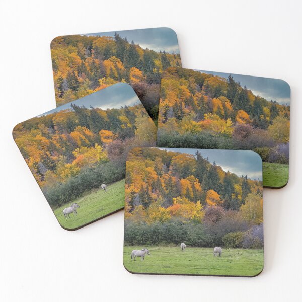 Item preview, Horses Enjoying an Autumn Day  designed and sold by kenmo.