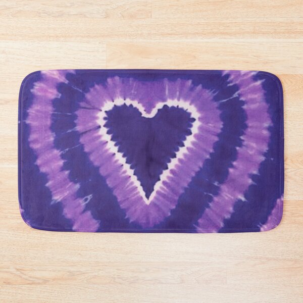 Item preview, Purple And Light Purple Heart Shape - Tie Dye  designed and sold by StarsForgers.