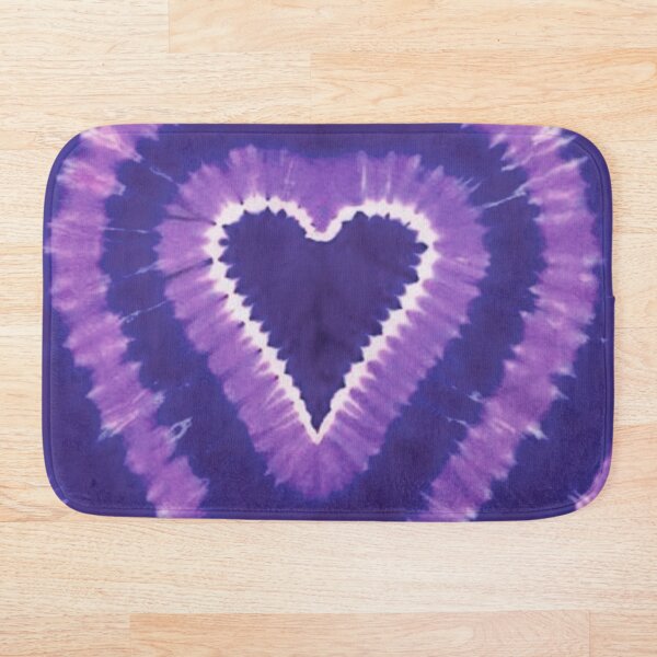 Item preview, Purple And Light Purple Heart Shape - Tie Dye  designed and sold by StarsForgers.