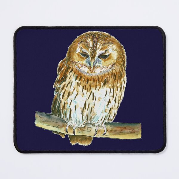 Item preview, Tawny Owl (Watercolour) designed and sold by Sarah Addy.