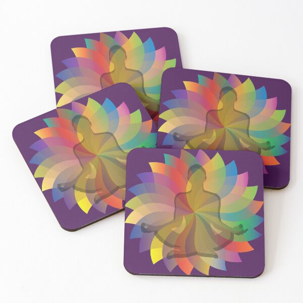 Item preview, Yoga Spirit of the Rainbow designed and sold by Kwayako.