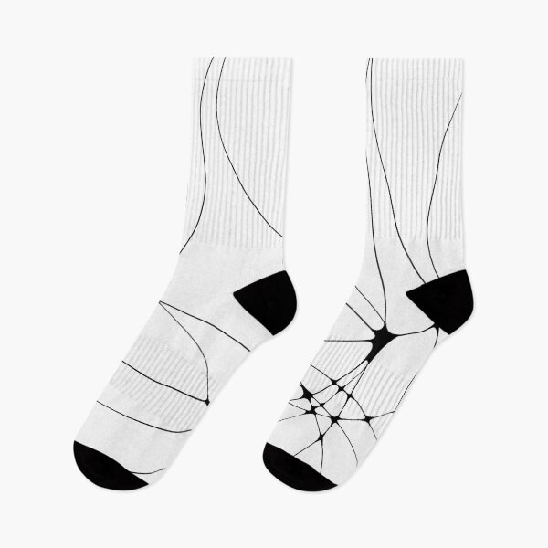 Item preview, Geometric Lines Neurographics b&w Brain Art Hand Drawing Minimalistic Design  designed and sold by MirgoDesign.