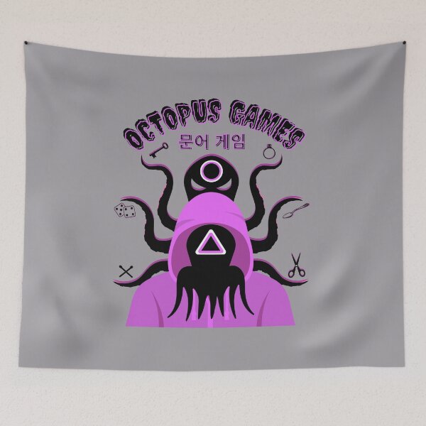 Item preview, Octopus Games  designed and sold by GleamingGiant.