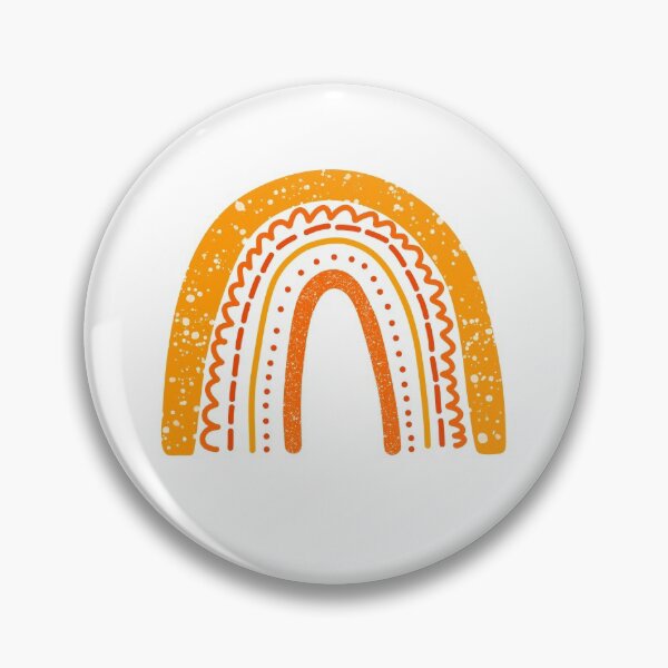 Item preview, Orange Autumn Aesthetic Rainbow designed and sold by KTCreativeSide.