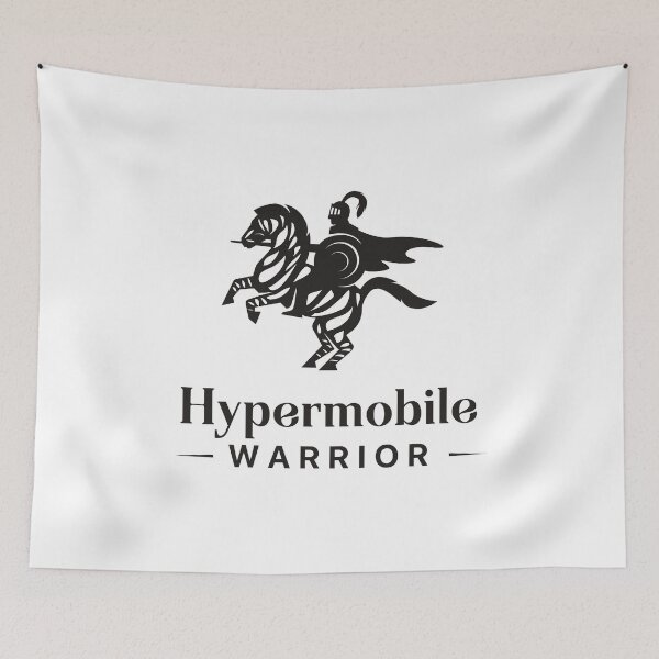 Item preview, Hypermobile Warrior | Hypermobile Syndrome | hEDS awareness |  Connective Tissue disease designed and sold by shi-RLY.