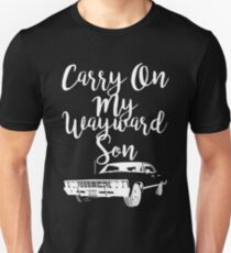 Carry on my Wayward Son - Supernatural Slim Fit T-Shirt