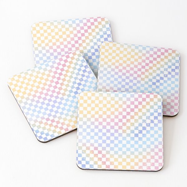 Item preview, Pastel Rainbow Checkerboard Pattern designed and sold by KathrinLegg.