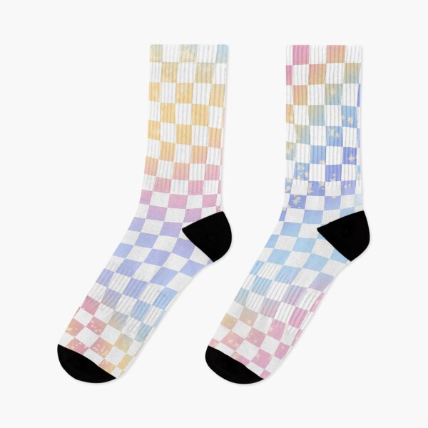 Item preview, Pastel Rainbow Checkerboard Pattern designed and sold by KathrinLegg.