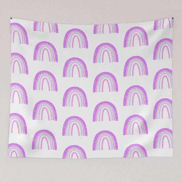 Item preview, Pink Purple Aesthetic Rainbow designed and sold by KTCreativeSide.