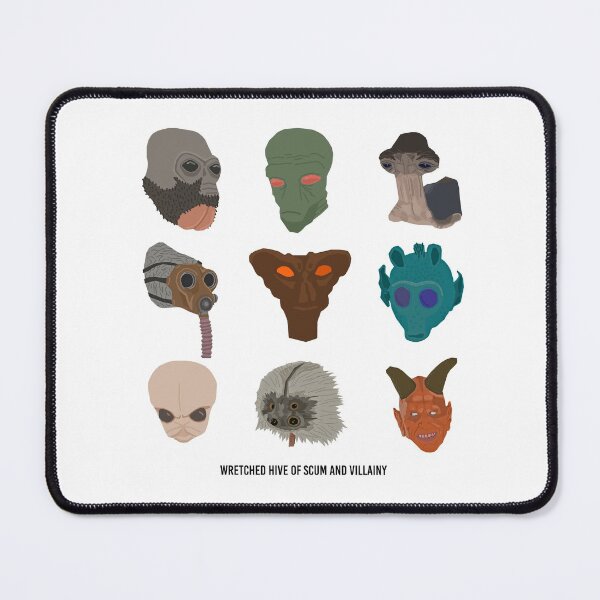 Item preview, Galactic saloon characters designed and sold by Planet-Pop.