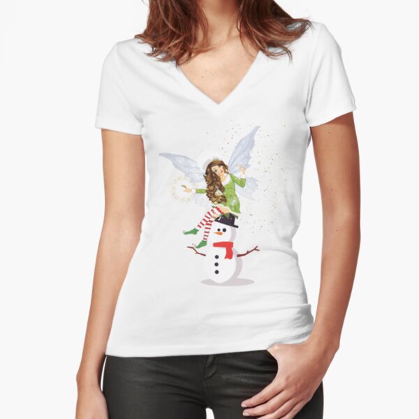 Item preview, Fairy Merry And the Magical Snowman™ designed and sold by TeelieTurner.