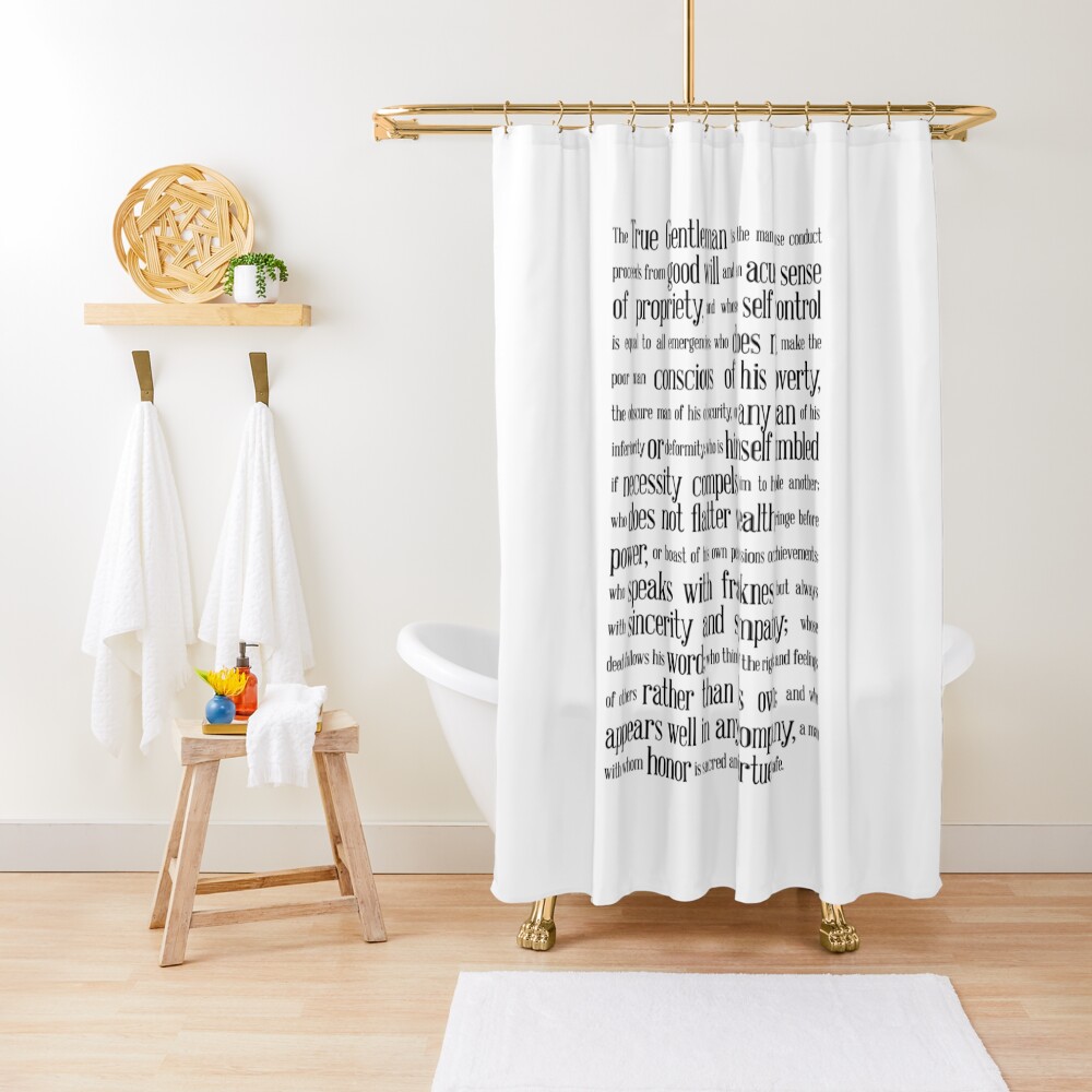 Item preview, Shower Curtain designed and sold by gematrium.
