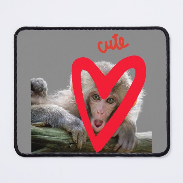 Item preview, Cute, shocked baby monkey selfie  designed and sold by haRexia.