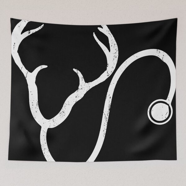 Item preview, Stethoscope & Elk, Deer Shed antler hunting designed and sold by Faty-Za.