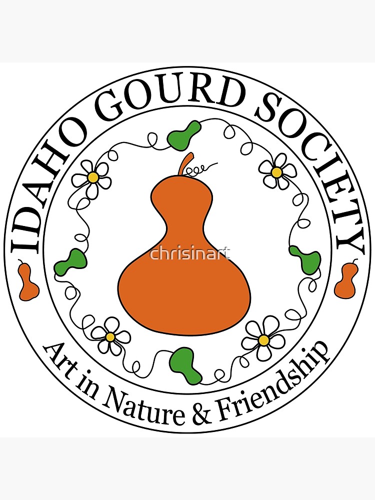 "Idaho Gourd Society Logo" Poster for Sale by chrisinart Redbubble