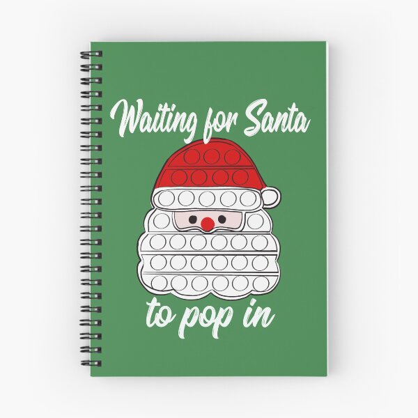 Item preview, Santa Fidet popper Christmas design, Christmas pop it illustration designed and sold by FreckledBliss.