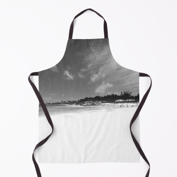 Item preview, Black and White Tropical Beach designed and sold by LooksFly Print.